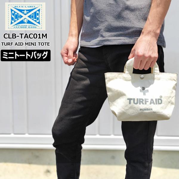 クーポン有 木の庄帆布 コットン ミニトートバッグ TURF AID MINI TOTE CLB-T...