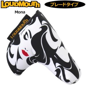 ラウドマウス パターカバー ピン/ブレード タイプ Mona モナ LM-HC0014/PN 763990(152) 日本規格 3SS2 Loudmouth PT用 ゴルフ用品 派手 な MAY2｜thirdwave-365sports