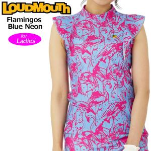 LOUDMOUTH ラウドマウス レディース モックネック フリル
