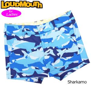 均一SALEOK 日本規格 レディース ラウドマウス ミニパンツ シャーカモ 769364(199) 9SS1 Loudmouth ゴルフウェア ボトムス 派手な｜thirdwave-365sports