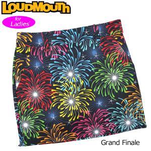 メール便発送OK 日本規格 レディース ラウドマウス Grand Finale グランドフィナーレ 769372(194) 9SS1 Loudmouth スコート ゴルフウェア 派手 JUN2