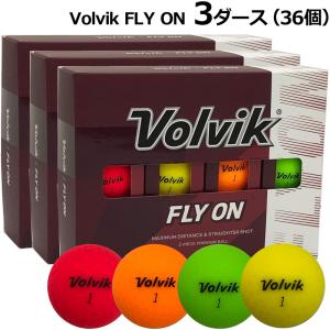 Volvik（ボルビック） ゴルフボール FLY ON フライオン マット仕上げ