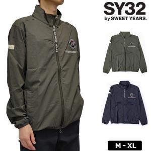 有 SY32 GOLF メンズ フルジップ 長袖 ジャケット PIN