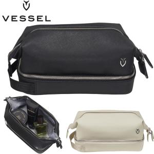 VESSEL ベゼル トラベルポーチ SKYLINE LUX Toiletry 3305120 23SS 小物入れ カートポーチ トイレタリー メンズ ディース ゴルフ用バッグ｜thirdwave-365sports