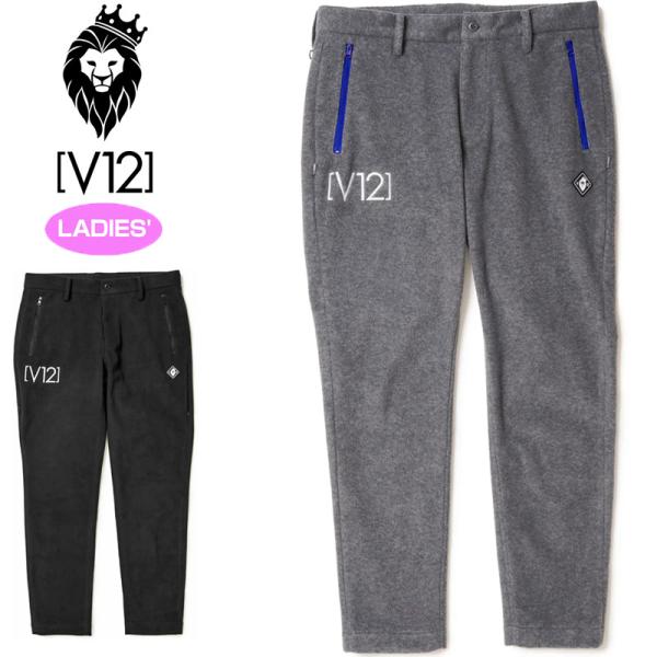 クーポン有 V12 ゴルフ レディース フリース ロングパンツ TEC FLEECE PANTS V...