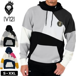 V12 ゴルフ メンズ モックネック 長袖 シャツ CRAZY LETTER V12 ゴルフ メンズ モックネック 長袖 シャツ CRAZY LETTER