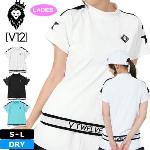 サイズ：1 V12 ヴィトゥエルヴ  ニットセーター  ブラック系 [240101363993] ゴルフウェア レディース ストスト V12 ヴィトゥエルヴ ニットセーター ブラック系 1 ゴルフウェア