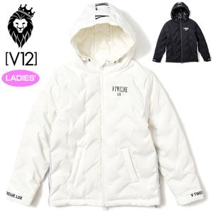 V12（ヴィ・トゥエルヴ） ゴルフ レディース STUDS 半袖ポロシャツ