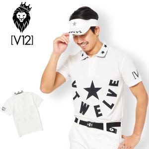 V12 ゴルフ ヴィ・トゥエルヴ メンズ ハーフ レオパード柄 半袖