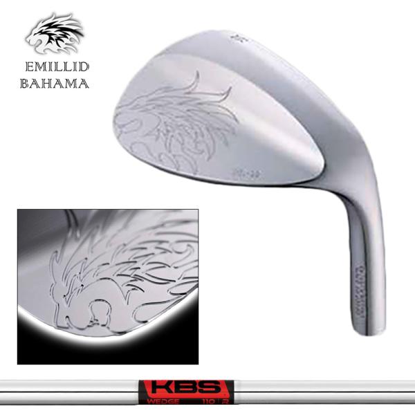 エミリッド バハマ EB-99 ウェッジ KBS TOUR WEDGE 装着 ツアー スチール カス...