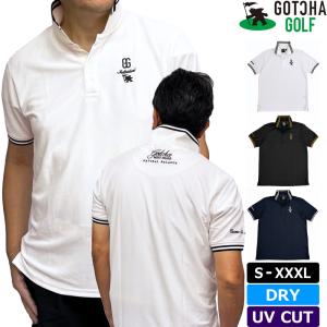 GOTCHA GOLF ガッチャゴルフ 2026 モックネック半袖シャツ マルチ