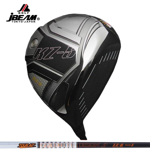 JBEAM KZ-5 ドライバー グラファイトデザイン TourAD IZ 装着 Jビーム GOLF...
