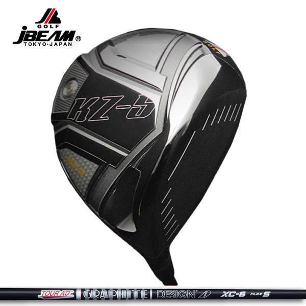 JBEAM KZ-5 ドライバー グラファイトデザイン TourAD XC 装着 Jビーム GOLF...