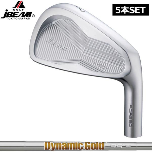 JBEAM T/20 アイアンセット 5本組(#6-PW) ダイナミックゴールド 85/95/105...