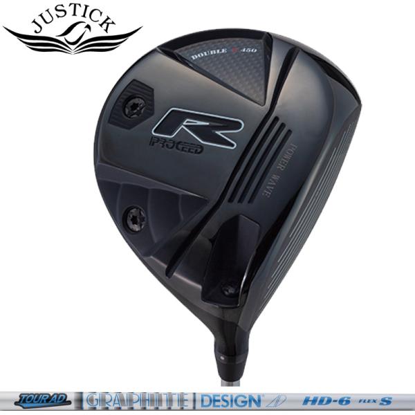 ジャスティック プロシード ダブルR 450 ドライバー グラファイトデザイン TourAD HD ...