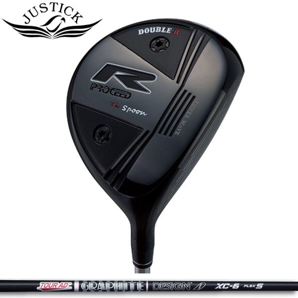 ジャスティック プロシード ダブルR フェアウェイウッド グラファイトデザイン TourAD XC ...