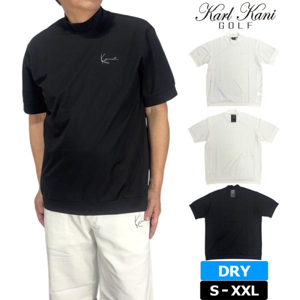 カールカナイゴルフ 2026 モックネック 半袖シャツ ドライ スムース 262KG1001 Kar...