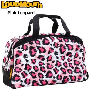 ラウドマウス ボストンバッグ Pink Leopard ピンクレオパード LM-BB0006 762982(275) 日本規格  2SS2 Loudmouth ゴルフ用バッグ ボストンバッグ JUN1｜thirdwave-lmstyle