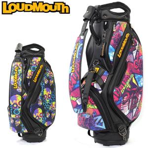 ラウドマウス 9.5型 3点式 キャディバッグ LM-CB0022 773998 日本規格 3WF2 Loudmouth ゴルフ用バッグ 派手な ゴルフ用品 372 377 SEP3｜thirdwave-lmstyle