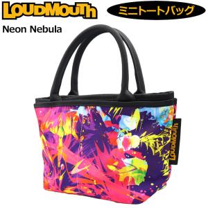 ラウドマウス ミニトートバッグ Neon Nebula ネオンネビュラ LM-RP0011 763984(367) 日本規格 3SS2 Loudmouth ゴルフ用バッグ 派手 ゴルフ用品 MAY2｜thirdwave-lmstyle