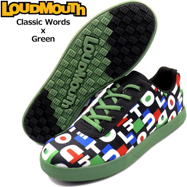 ラウドマウス ユニセックス スパイクレス ゴルフシューズ クラシックワーズ LM-GS0005 76...