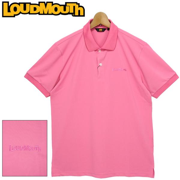 メール便発送 日本規格 ラウドマウス メンズ 吸汗速乾 UV CUT 抗菌防臭 半袖 ポロシャツ 7...