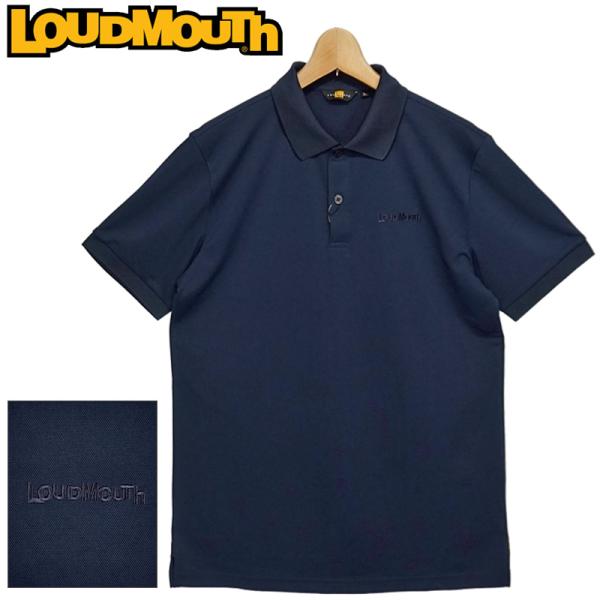 メール便発送 日本規格 ラウドマウス メンズ 吸汗速乾 UV CUT 抗菌防臭 半袖 ポロシャツ 7...