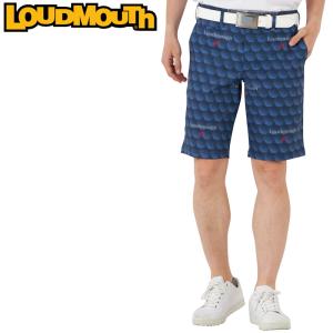 LOUD MOUTH ラウドマウス ハーフパンツ Candy Hearts柄 ピンク系