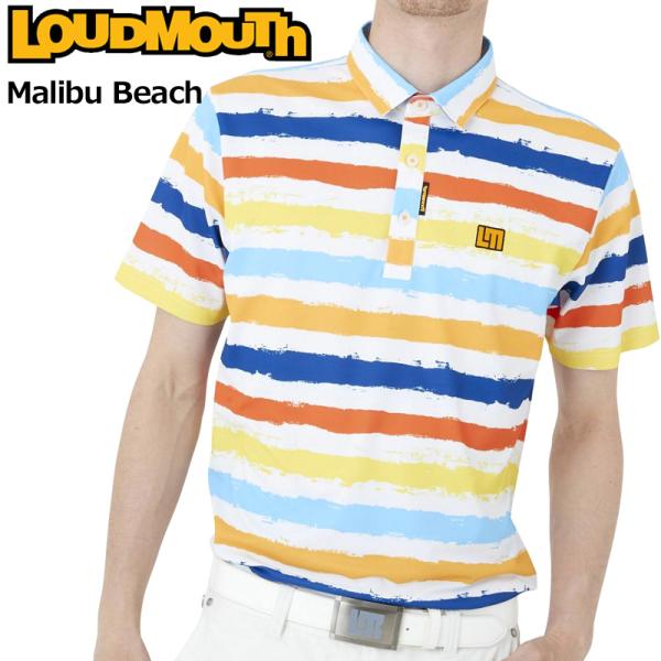ラウドマウス メンズ 半袖 ポロシャツ Malibu Beach マリブビーチ 762604(313...