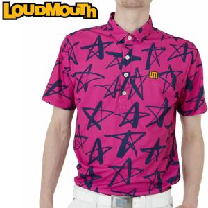 HORN GARMENT ホーンガーメント 半袖ポロシャツ 白×ネイビー ドット