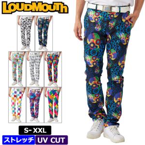 LOUDMOUTH ラウドマウス メンズ ロングパンツ ディスコボールズ