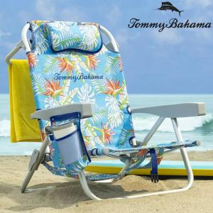 Tommy Bahama（トミー バハマ） ビーチチェア ブルーストライプ 5段階