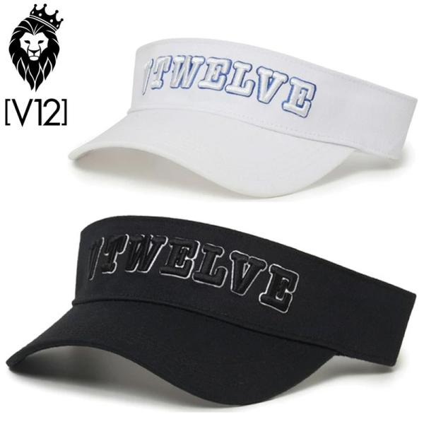 V12 ゴルフ バイザー V122120-CP11 3D VISOR ヴィ・トゥエルヴ QCBR ゴ...