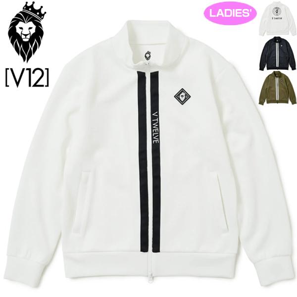 V12 ゴルフ レディース 長袖 ジャケット MAG TOP フルジップ V122310-SW07 ...