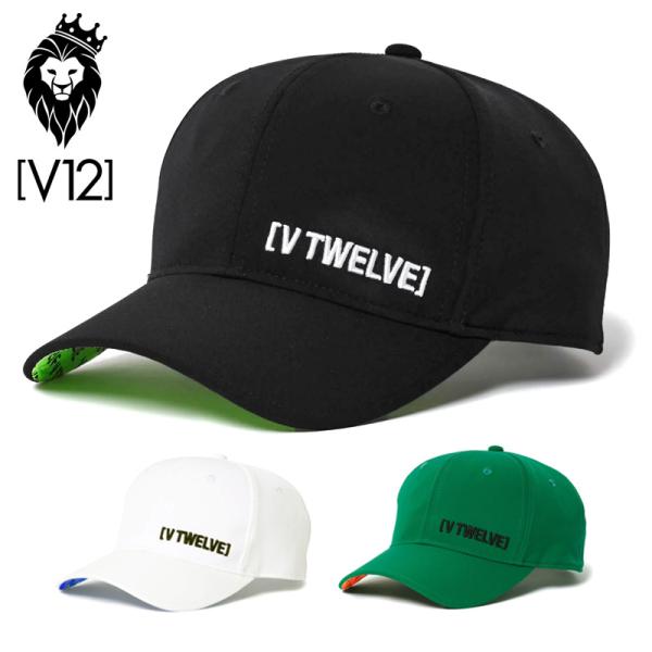 クーポン有 V12 ゴルフ キャップ 2 FACE CAP V122311-CP19 ヴィ・トゥエル...