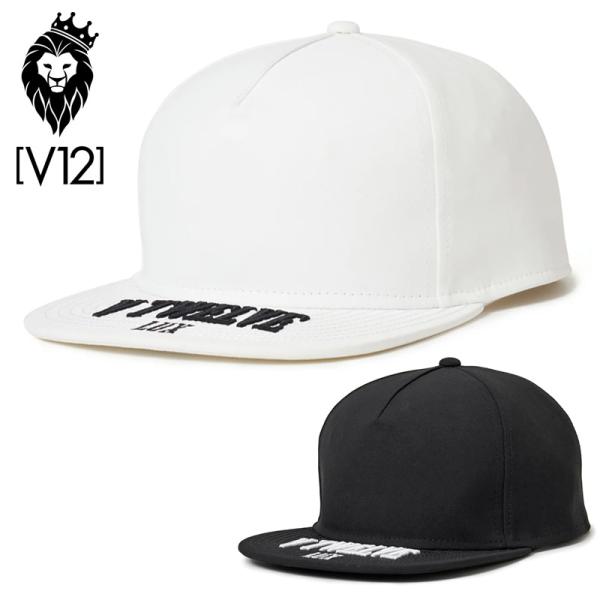 クーポン有 V12 ゴルフ スナップバック フラット キャップ LX F3D CAP VLX2220...