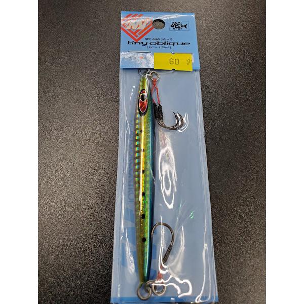 シーフロアコントロール　タイニーオブリーク　60ｇ　イワシ【フック付】