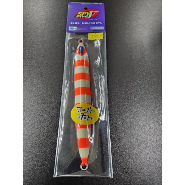 ディープライナー　スパイファイブ　200ｇ　マグマ　SG-レッドゼブラ【スーパーグロー】