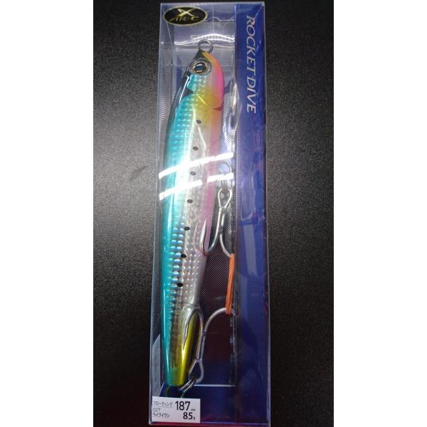 シマノ　ロケットダイブ　02T　ライブイワシ 187mm　85g　OT-187N