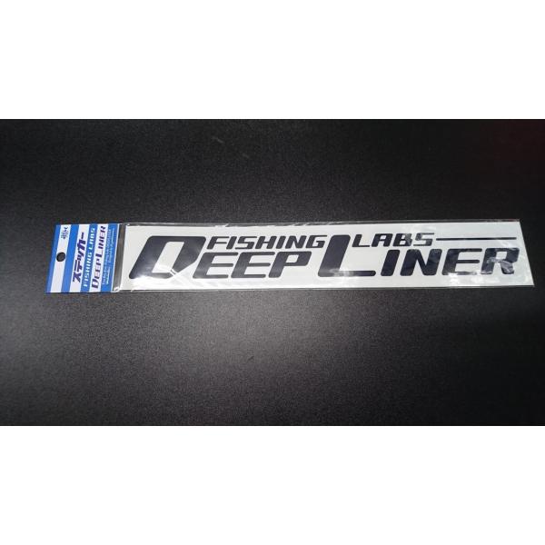 ディープライナー　ステッカー　300mm　ブルーブラック　（高耐候シート）