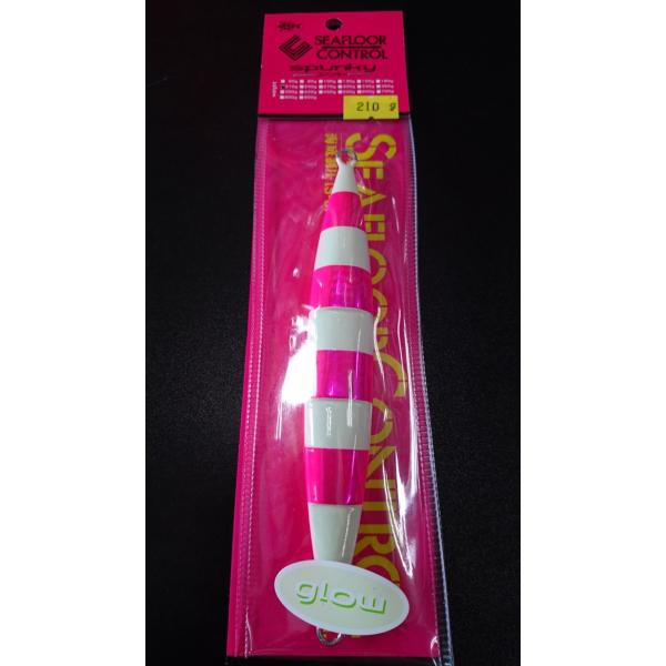 シーフロアコントロール　スパンキー　210ｇ　ウェイブ　＃22　チャートピンクゼブラグロー