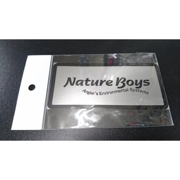 ネイチャーボーイズ/Nature Boys　スクエア123mm/メタルシルバー　123×53mm　S...