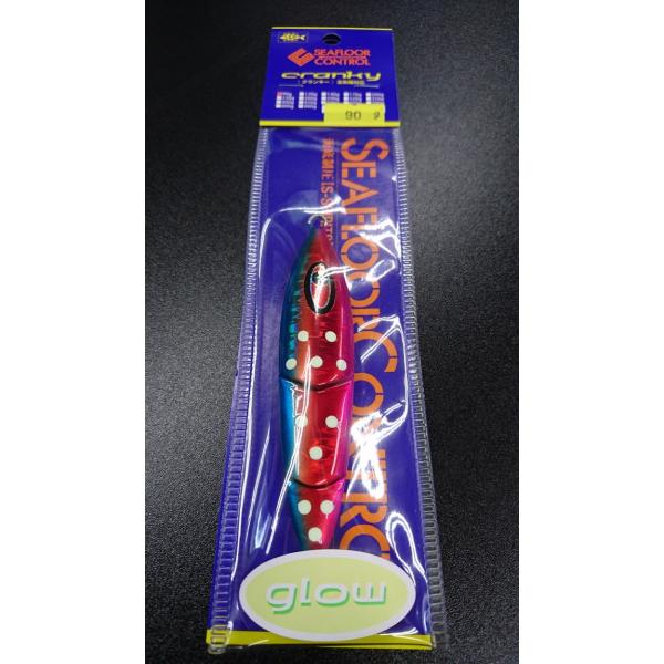 シーフロアコントロール　クランキー　90ｇ　マグマ　トロピカルドットグロー【オリカラ】