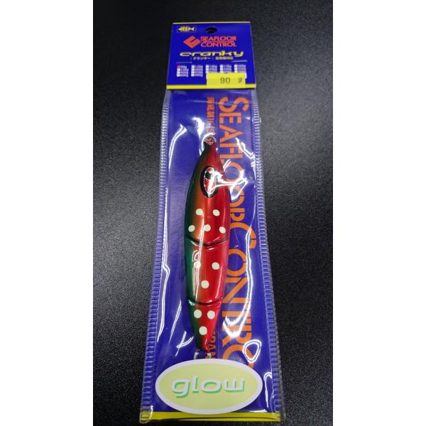 シーフロアコントロール　クランキー　90ｇ　ゴルバー　トロピカルドットグロー【オリカラ】