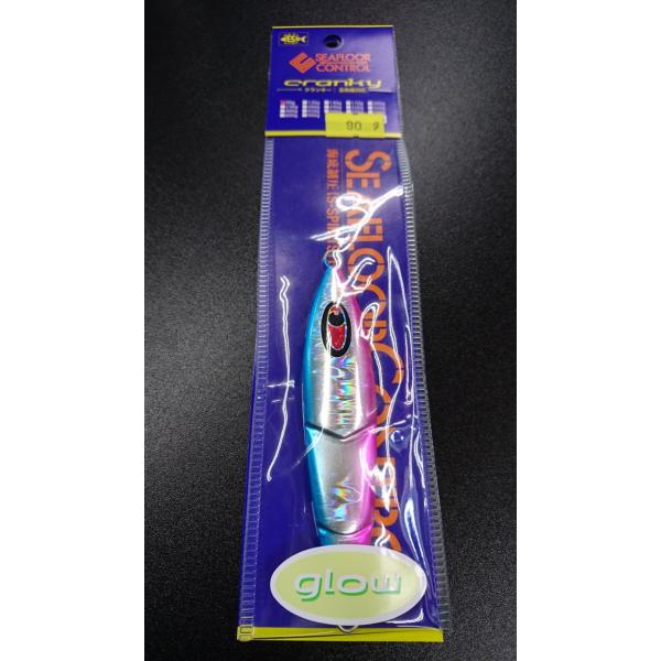 シーフロアコントロール　クランキー　90ｇ　マグマ　黄金比ゼブラグローフチピンクブルー【オリカラ】