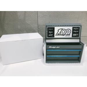 A-e012【未使用品】スナップオン マイクロトップチェスト KMC922JPWZK1 ストームグレー 限定モデル 100th 100周年モデル 工具箱 snap-on｜thn-store