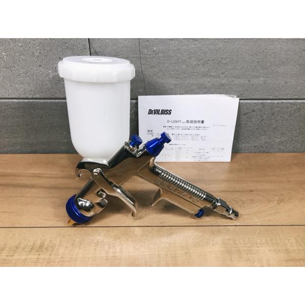 A-g440【中古品】デビルビス スプレーガンセット O-LIGHT-15G 重力式 口径1.5mm...