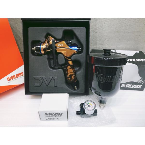 A-h194【未使用品】デビルビス スプレーガン DV1 Limited Ed. OLD SCHOO...