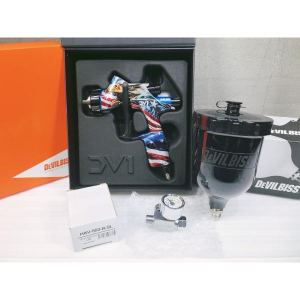 A-j031【未使用品】デビルビス スプレーガン DV1 Limited Ed. USA ベース用 ...
