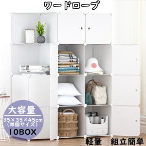 ワードローブ 収納ボックス クローゼット 衣類収納 組み立て DIY